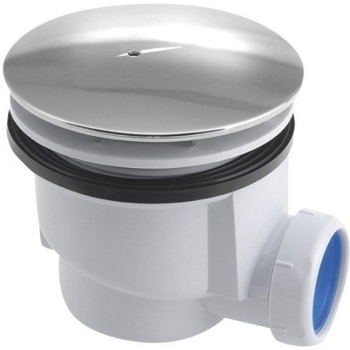 AQUALINE - Vaničkový sifon, průměr 90, DN40, krytka ABS/chrom PF408