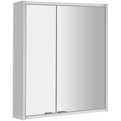 SAPHO - BATU galerka 60x71x15cm, 2x LED osvětlení, bílá lesk 1141120