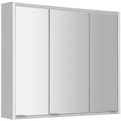 SAPHO - BATU galerka 80x71x15cm, 2x LED osvětlení, bílá lesk 1141131