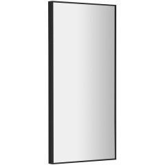 SAPHO - AROWANA zrcadlo v rámu 35x90cm, černá mat AWB3590