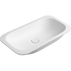 SAPHO - IMPALA umyvadlo pod desku, Rockstone, 58,8x35,5cm, bílá mat IM540