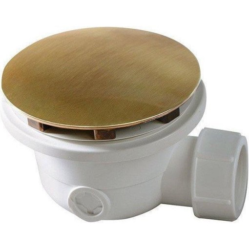 POLYSAN - Vaničkový sifon, průměr 90, DN40, krytka bronz 1711A