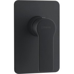 SAPHO - PAX podomítková sprchová baterie, 1 výstup, černá mat XA41/15