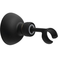 SAPHO - Držák sprchy, otočný, černá mat SUP15