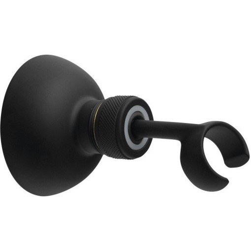 SAPHO - Držák sprchy, otočný, černá mat SUP15