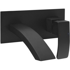 SAPHO - GINKO podomítková umyvadlová baterie, černá mat 1101-07B