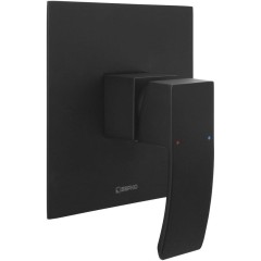 SAPHO - GINKO podomítková sprchová baterie, 1 výstup, černá mat 1101-41B