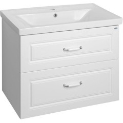 AQUALINE - FAVOLO umyvadlová skříňka 86,5x60x44,6cm, bílá mat FV290