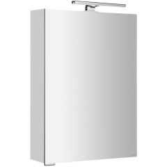 SAPHO - MIRRÓ galerka s LED osvětlením, 50x70x16cm, levá/pravá, bílá MC050-0030