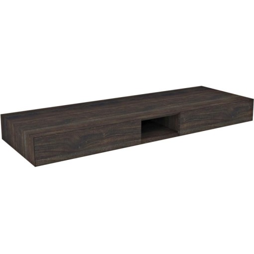 SAPHO - MORIAN umyvadlová skříňka 130x14x48cm, dub černý MR136