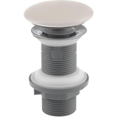 ISVEA - Umyvadlová výpust 5/4“, click-clack, keramická zátka, 20-70, ivory 38TP0165I