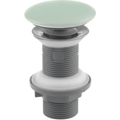 ISVEA - Umyvadlová výpust 5/4“, click-clack, keramická zátka, 20-70, zelená mint 38TP0168I