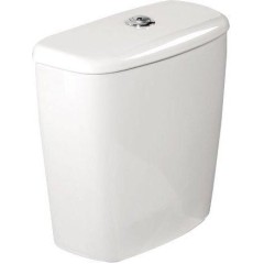 AQUALINE - JUAN, MIGUEL keramická nádržka s víkem, bílá NDLC2154-2