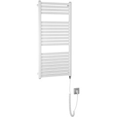 AQUALINE - TONDI-E elektrické otopné těleso rovné 450x970 300 W, bílá DE450T