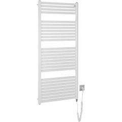 AQUALINE - TONDI-E elektrické otopné těleso rovné 600x1330 600 W, bílá DE480T
