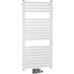 AQUALINE - TONDI otopné těleso rovné 450x970 středové připojení, bílá DT450T