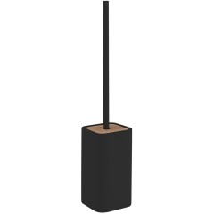 Gedy - NINFEA WC štětka na postavení, černá/bambus 133314