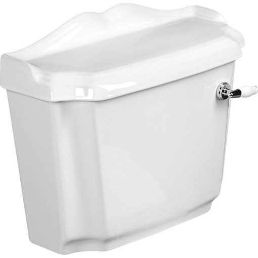 AQUALINE - ANTIK WC nádržka včetně splachovacího mechanismu, bílá AK107-208