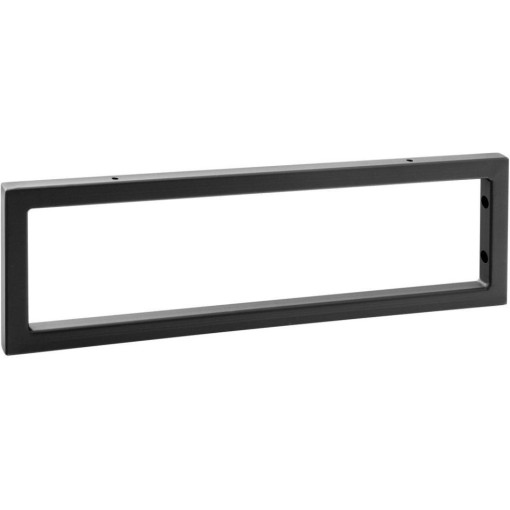 AQUALINE - Podpěrná konzole 440x150x20, lakovaná ocel, černá mat, 1 ks VG4415