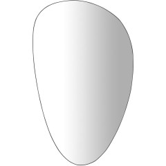 SAPHO - STEN zrcadlo s LED podsvícením 80x55cm NA280