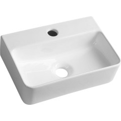 SAPHO - GERDA keramické umývátko, 36x25cm, bílá AR362