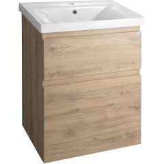 AQUALINE - ALTAIR umyvadlová skříňka 57x72,5x45cm, dub emporio AI360
