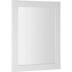 AQUALINE - FAVOLO zrcadlo v rámu 70x90cm, bílá mat FV090