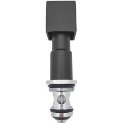 SAPHO - Přepínač s ovladačem pro podomítkovou baterii, černá mat ND1101-42-1B