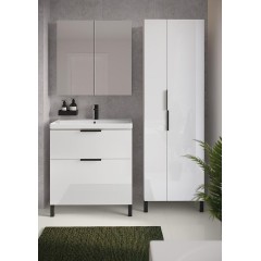 CERSANIT - Úchyt k nábytku CITY, černá mat,1 ks, S584-033