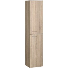 AQUALINE - ZOJA/KERAMIA FRESH skříňka vysoká 30x140x20cm, dub platin 51157