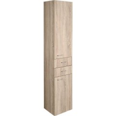 AQUALINE - ZOJA/KERAMIA FRESH skříňka vysoká 35x184x29cm, dub platin 51222