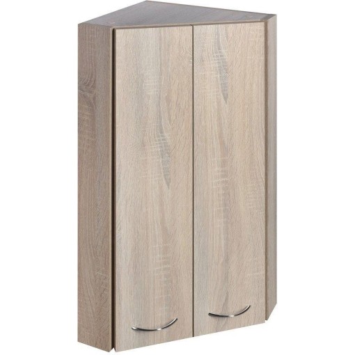 AQUALINE - ZOJA/KERAMIA FRESH horní skříňka rohová 35x76x35cm,dub platin 50333
