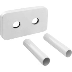 Bruckner - WICHER krycí rozeta pro středové připojení 50, bílá 600.315.4