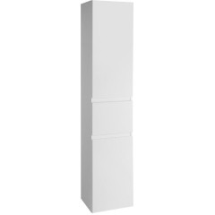 AQUALINE - ALTAIR vysoká skříňka s košem 40x184x31cm, pravá, bílá AI185R