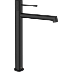 SAPHO - SOLARIS stojánková umyvadlová baterie vysoká, černá mat WD006B