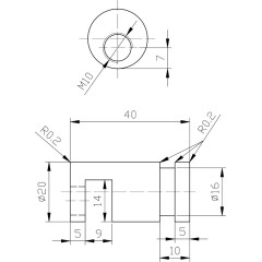 SAPHO - Závěsný háček na sprchovou zástěnu, chrom 1301-08