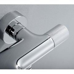 SAPHO - SOLARIS nástěnná vanová termostatická baterie, chrom WD010