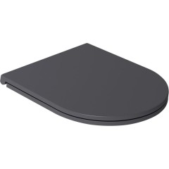 ISVEA - INFINITY WC sedátko, SLIM, Soft Close, Easy Take, antracit 40KF0522I-S