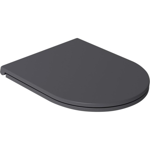ISVEA - INFINITY WC sedátko, SLIM, Soft Close, Easy Take, antracit 40KF0522I-S