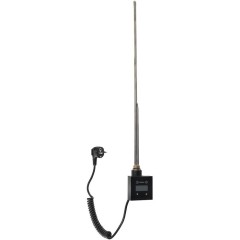 SAPHO - KTX topná tyč s termostatem, 800 W, černá mat KTX-B-800