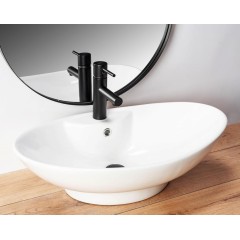 REA - Umyvadlo na desku Rosa 66x44 bílé REA-00692