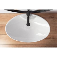 REA - Umyvadlo na desku Rosa 66x44 bílé REA-00692