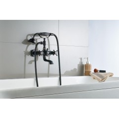 REA - Vanová baterie 150mm Retro Old černá REA-B0224