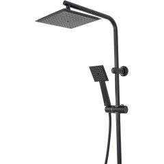 REA - Sprchový set s baterií 150mm Bravo černá REA-P0636