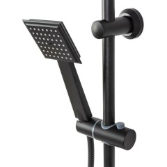 REA - Sprchový set s baterií 150mm Bravo černá REA-P0636
