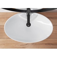 REA - Umyvadlo na desku Rosa 2 58,5x38,5 bílé REA-U0160