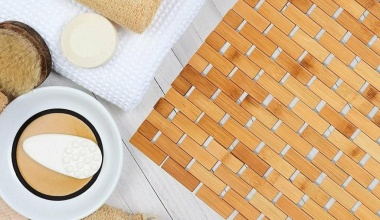 Bambusové doplňky do koupelny