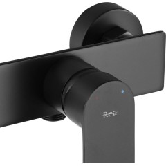 REA - Sprchová baterie s příslušenstvím Urban černá REA-B9909