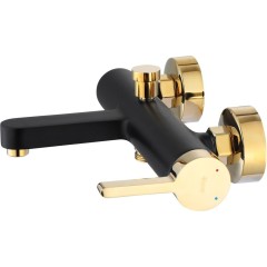 REA - Vanová baterie Polo černozlatá REA-B9979