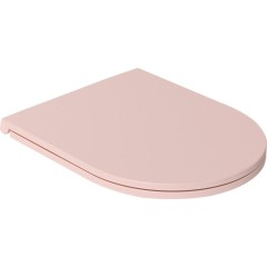 ISVEA - INFINITY WC sedátko, SLIM, Soft Close, Easy Take, růžová Salmon 40KF0541I-S